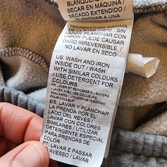 Puma Pants Mens XL Activewear Jogger Sweat Fleece Gym Training Drawstring Gray - Picture 12 of 12